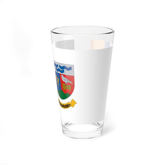 Flag of Mecsekpoloske (Hungary) Pint Glass 16oz