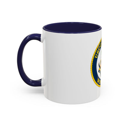 USCGC James WMSL 754 (U.S. Coast Guard) Accent Coffee Mug