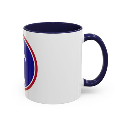 Atlantic Base Commands (U.S. Army) Accent Coffee Mug