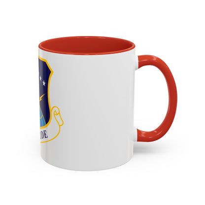 90th Space Wing (U.S. Air Force) Accent Coffee Mug