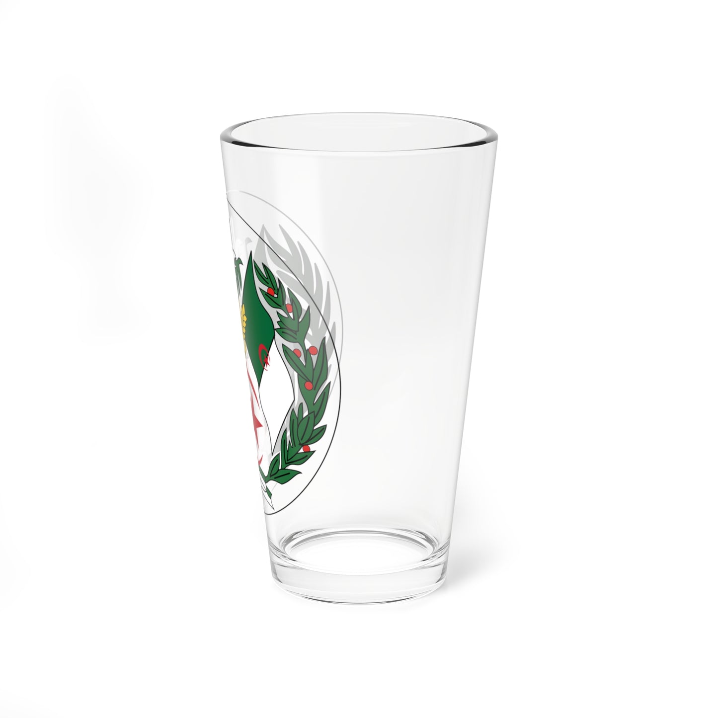 Emblem of Algeria 1971-1976 (Algeria) (Coat of Arms) Pint Glass 16oz