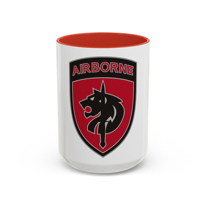 Special Operations Command Africa (U.S. Army) Accent Coffee Mug