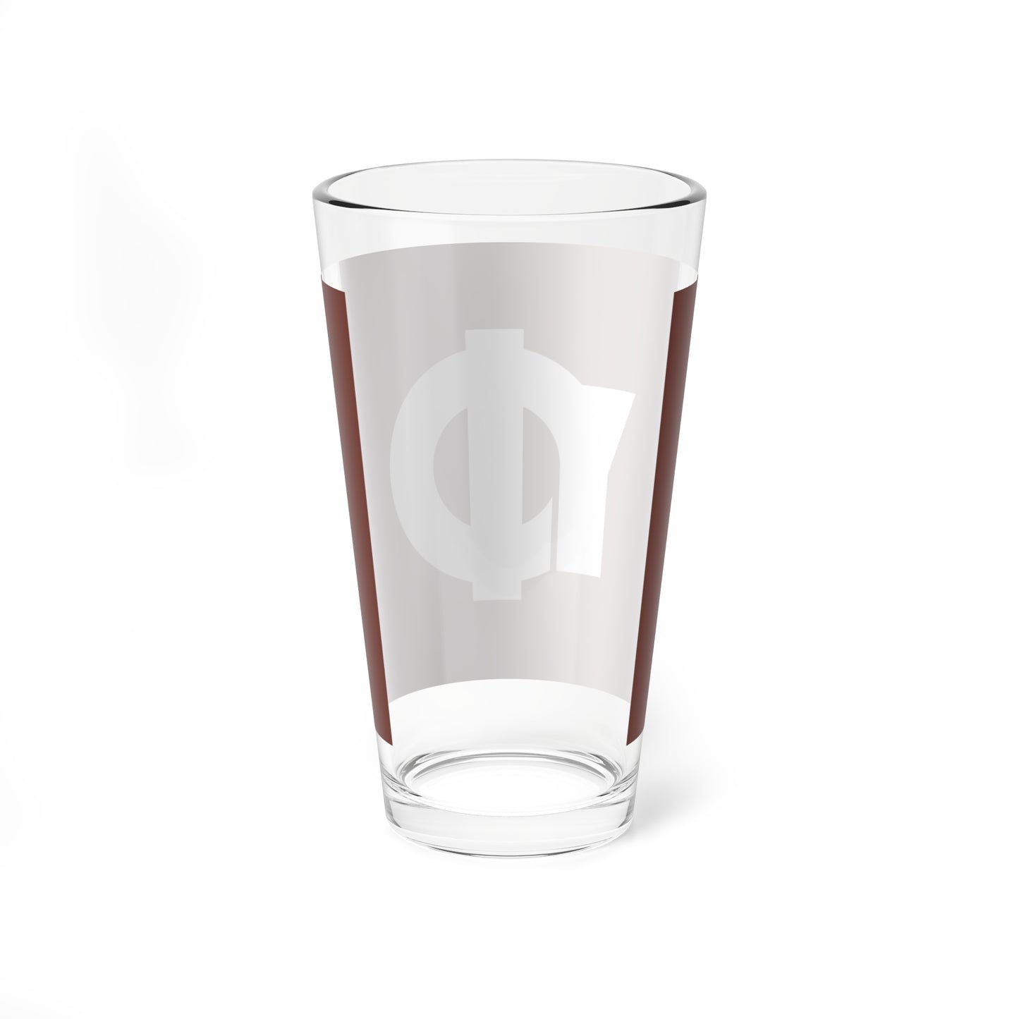 Flag of Yuzawa Niigata white (Japan) Pint Glass 16oz