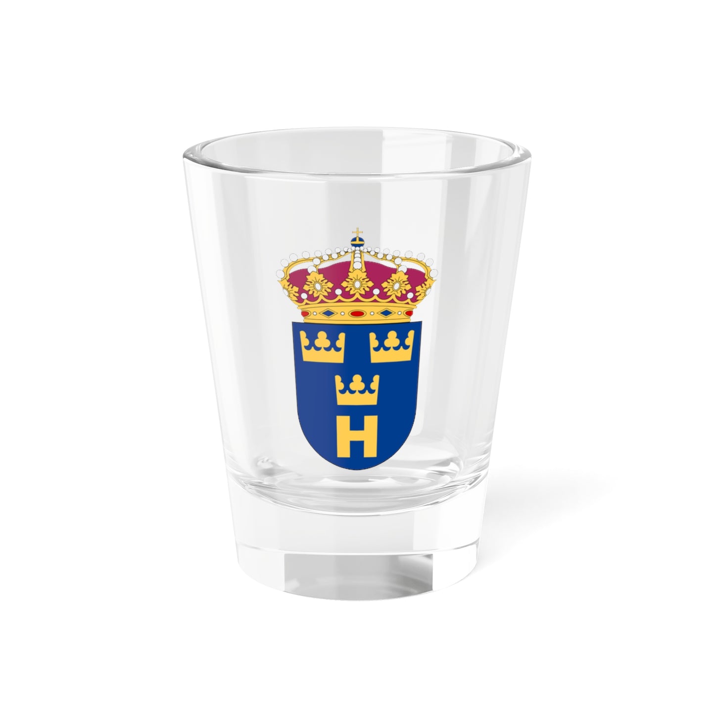 Hemvärnet vapen (Sweden) (Coat of Arms) Shot Glass 1.5oz