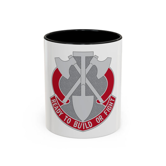 348 Engineer Group (U.S. Army) Accent Coffee Mug