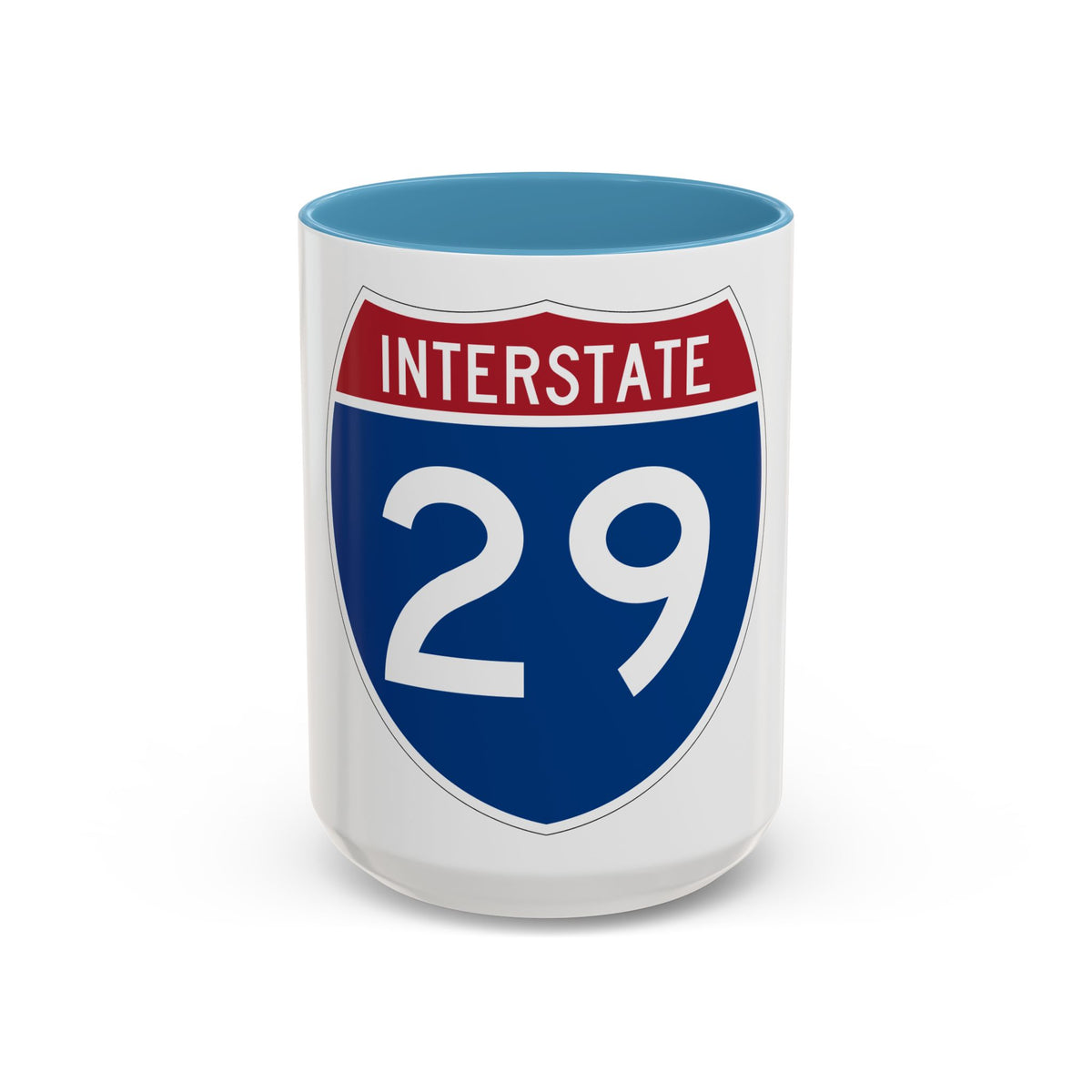 Interstate 29 (U.S. Highways) Accent Coffee Mug