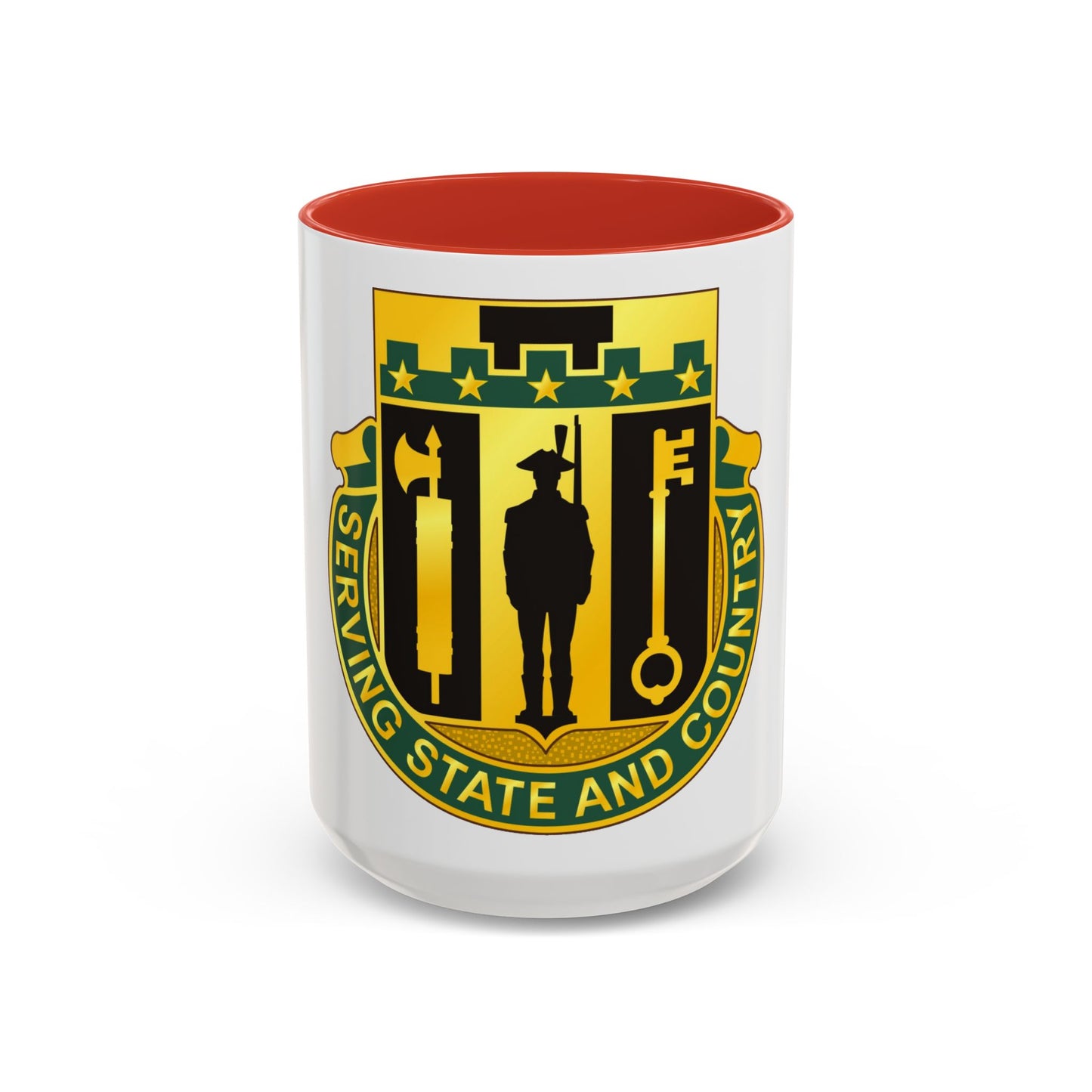 102 Military Police Battalion (U.S. Army) Accent Coffee Mug