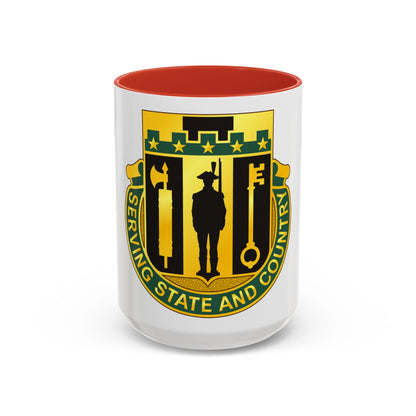 102 Military Police Battalion (U.S. Army) Accent Coffee Mug