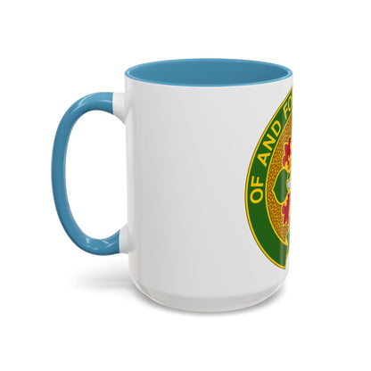 210 Military Police Battalion (U.S. Army) Accent Coffee Mug