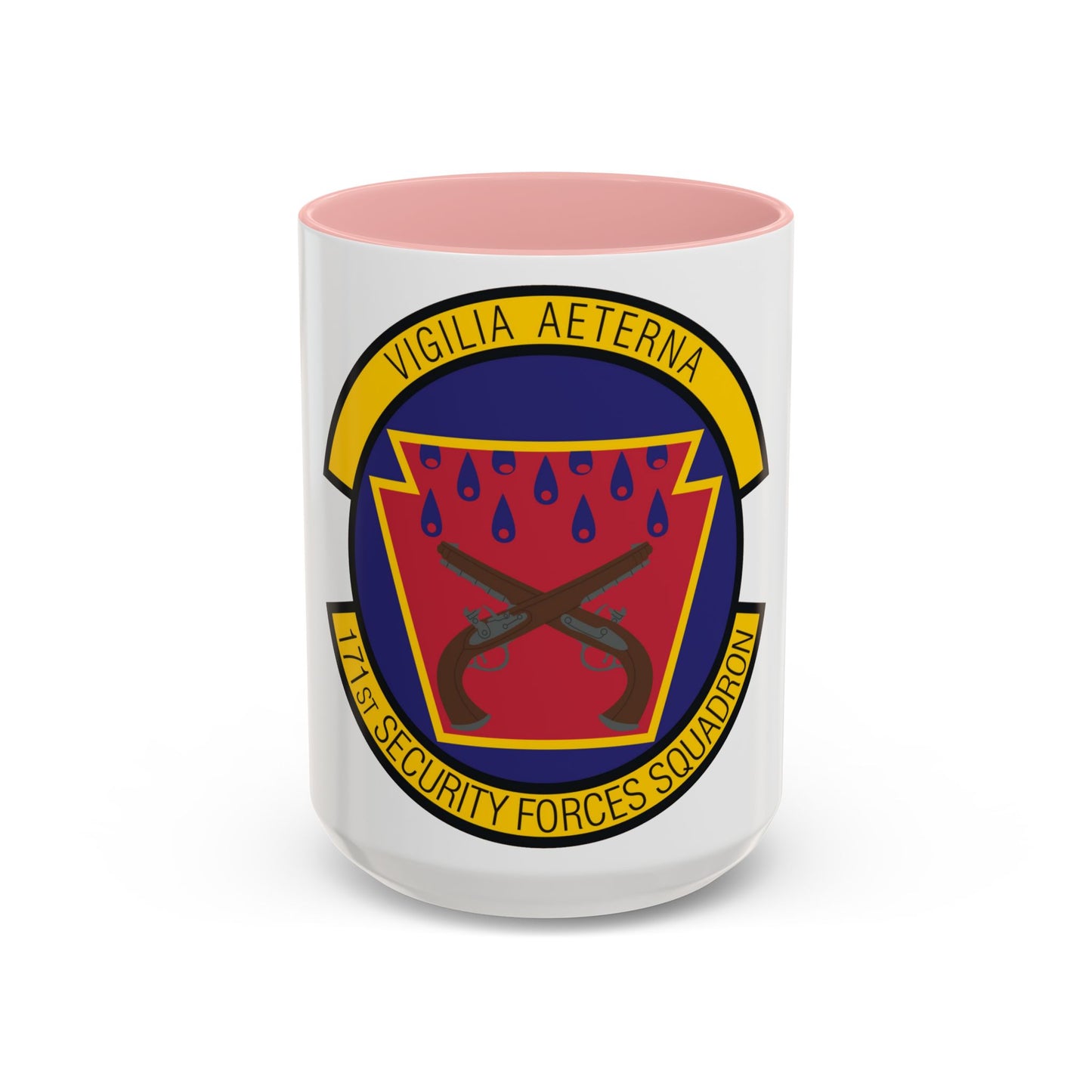 171st Security Forces Squadron (U.S. Air Force) Accent Coffee Mug