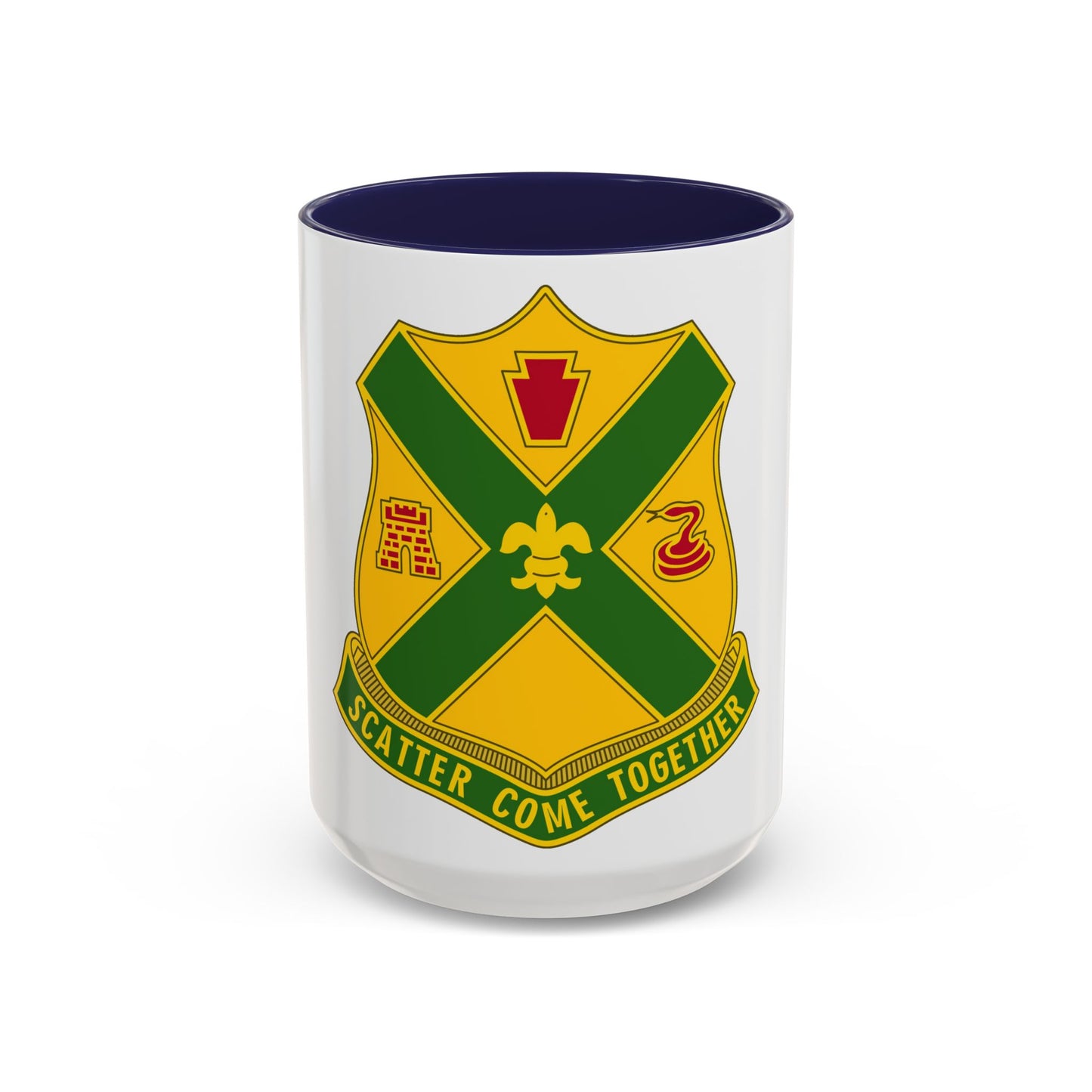 200th Field Artillery Battalion (U.S. Army) Accent Coffee Mug