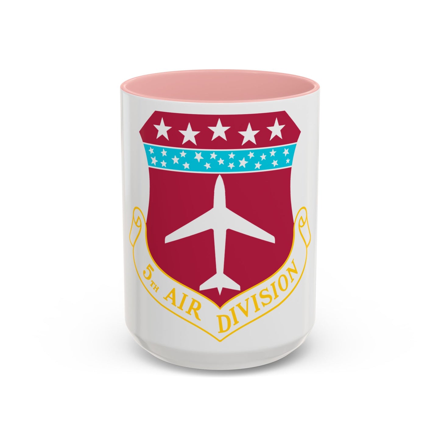 5th Air Division (U.S. Air Force) Accent Coffee Mug