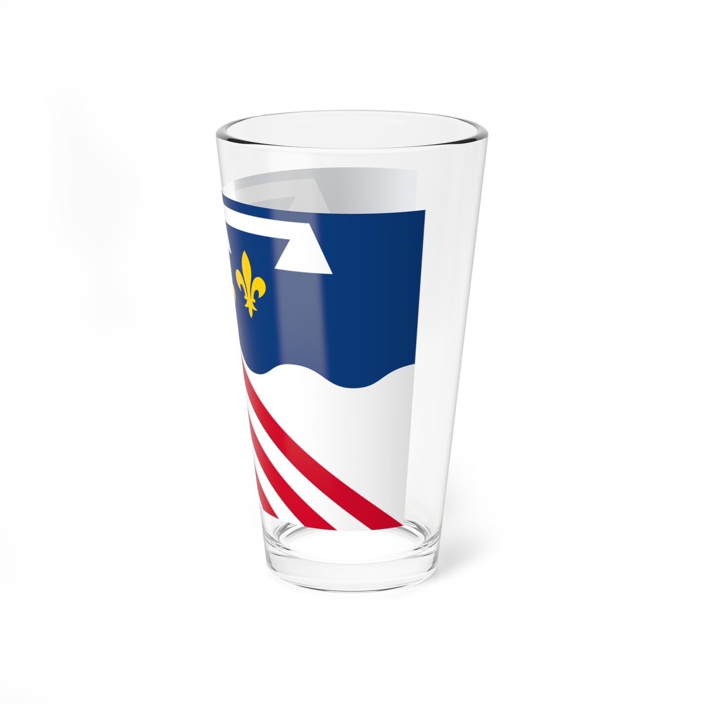 Flag of Eure-et-Loir (France) Pint Glass 16oz