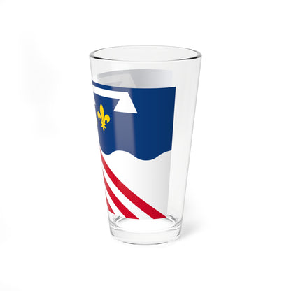 Flag of Eure-et-Loir (France) Pint Glass 16oz