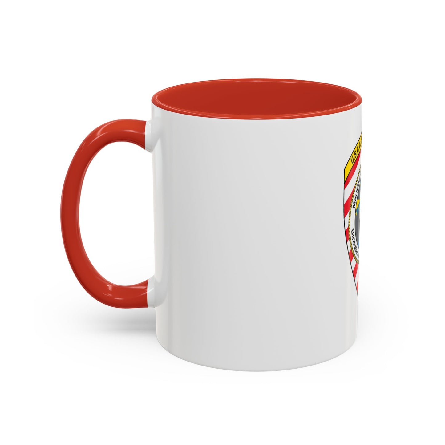USCG Sector Boston (U.S. Coast Guard) Accent Coffee Mug