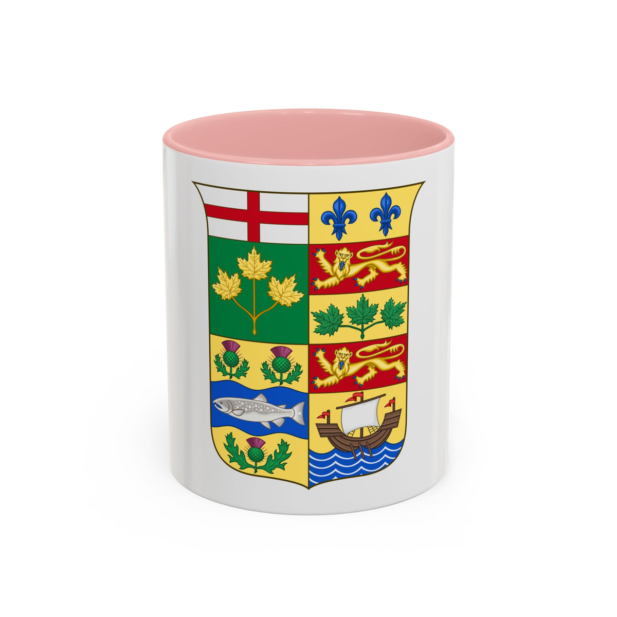 Arms of Canada 1868 - Accent Coffee Mug