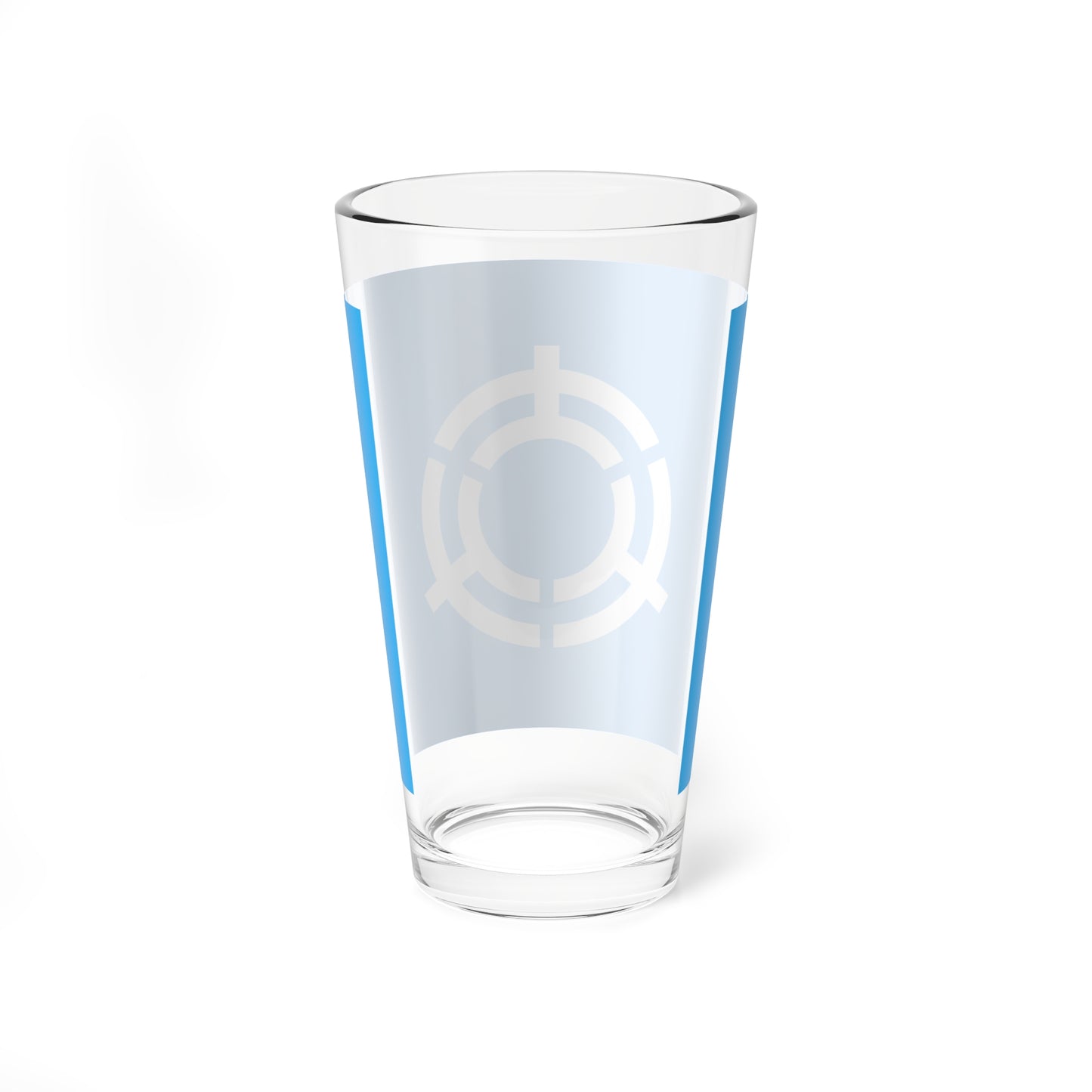 Flag of Ōma Aomori (Japan) Pint Glass 16oz