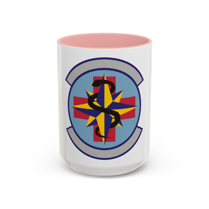 6 Healthcare Operations Squadron AMC (U.S. Air Force) Accent Coffee Mug