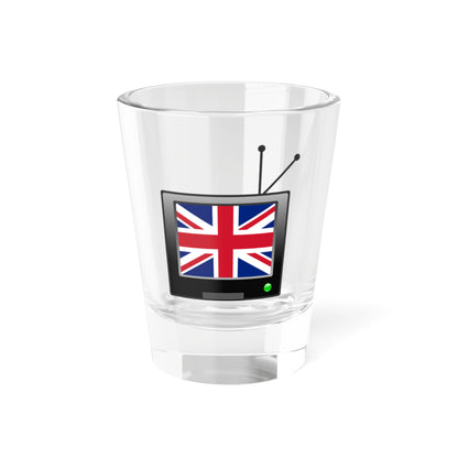 UK TV icon (United Kingdom) Shot Glass 1.5oz