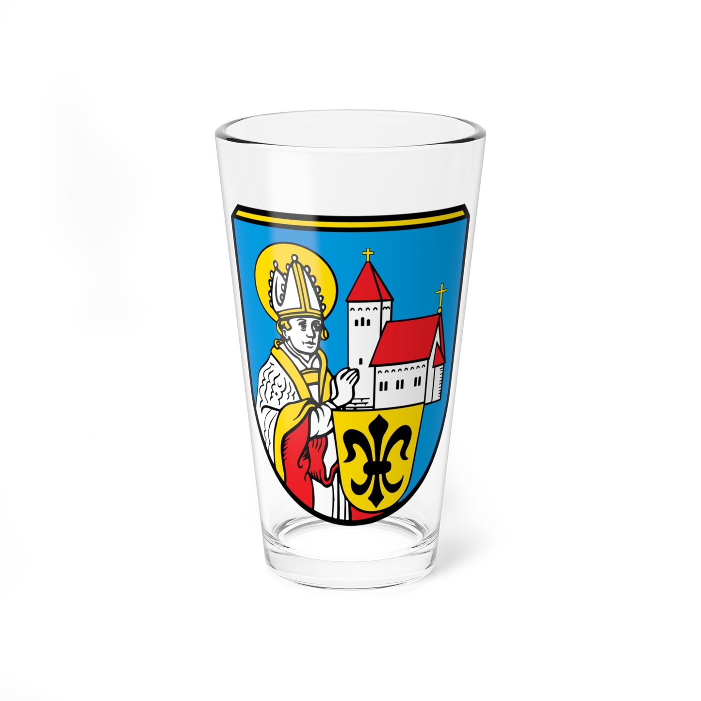 DEU Altomünster COA (Germany) (Coat of Arms) Pint Glass 16oz