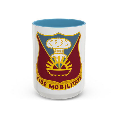 9 Transportation Battalion (U.S. Army) Accent Coffee Mug