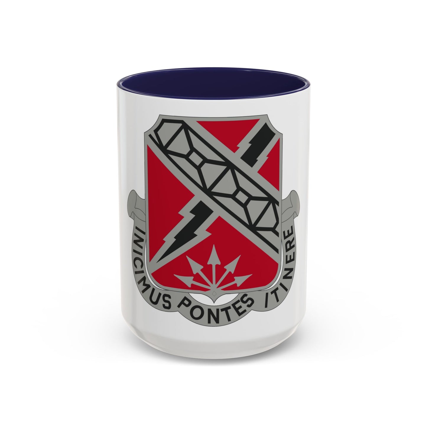 230 Engineer Battalion (U.S. Army) Accent Coffee Mug