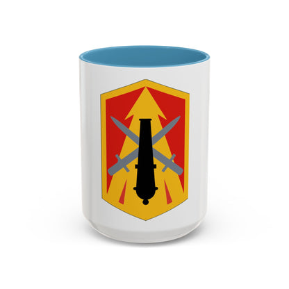214th Fires Brigade (U.S. Army) Accent Coffee Mug