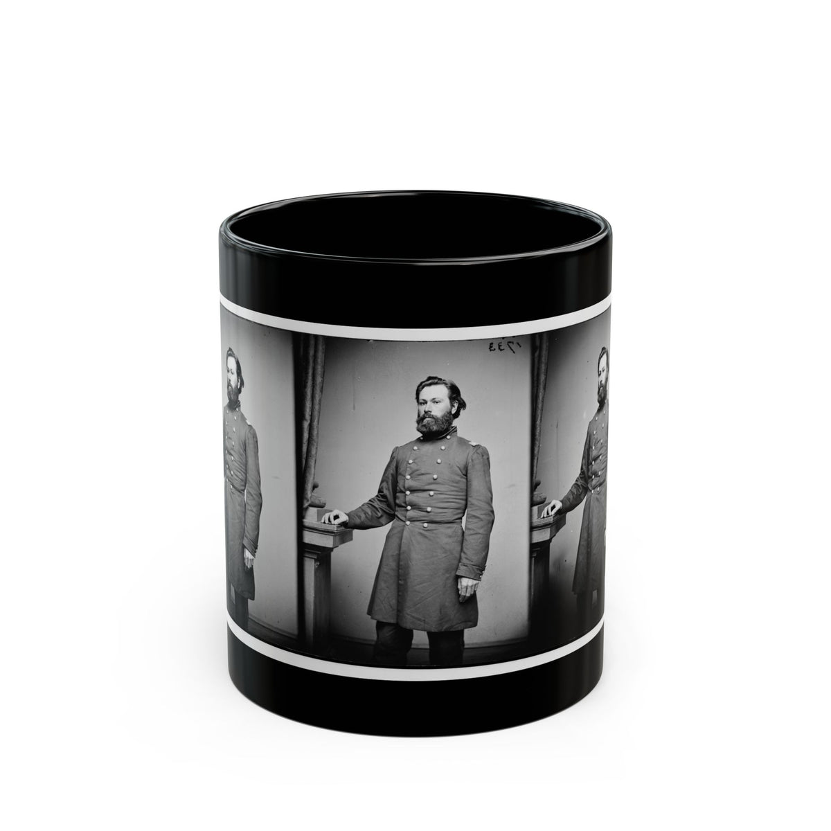 B.J. Sweet (U.S. Civil War) Black Coffee Mug