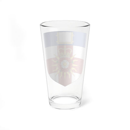 University of London arms (United Kingdom) (Coat of Arms) Pint Glass 16oz
