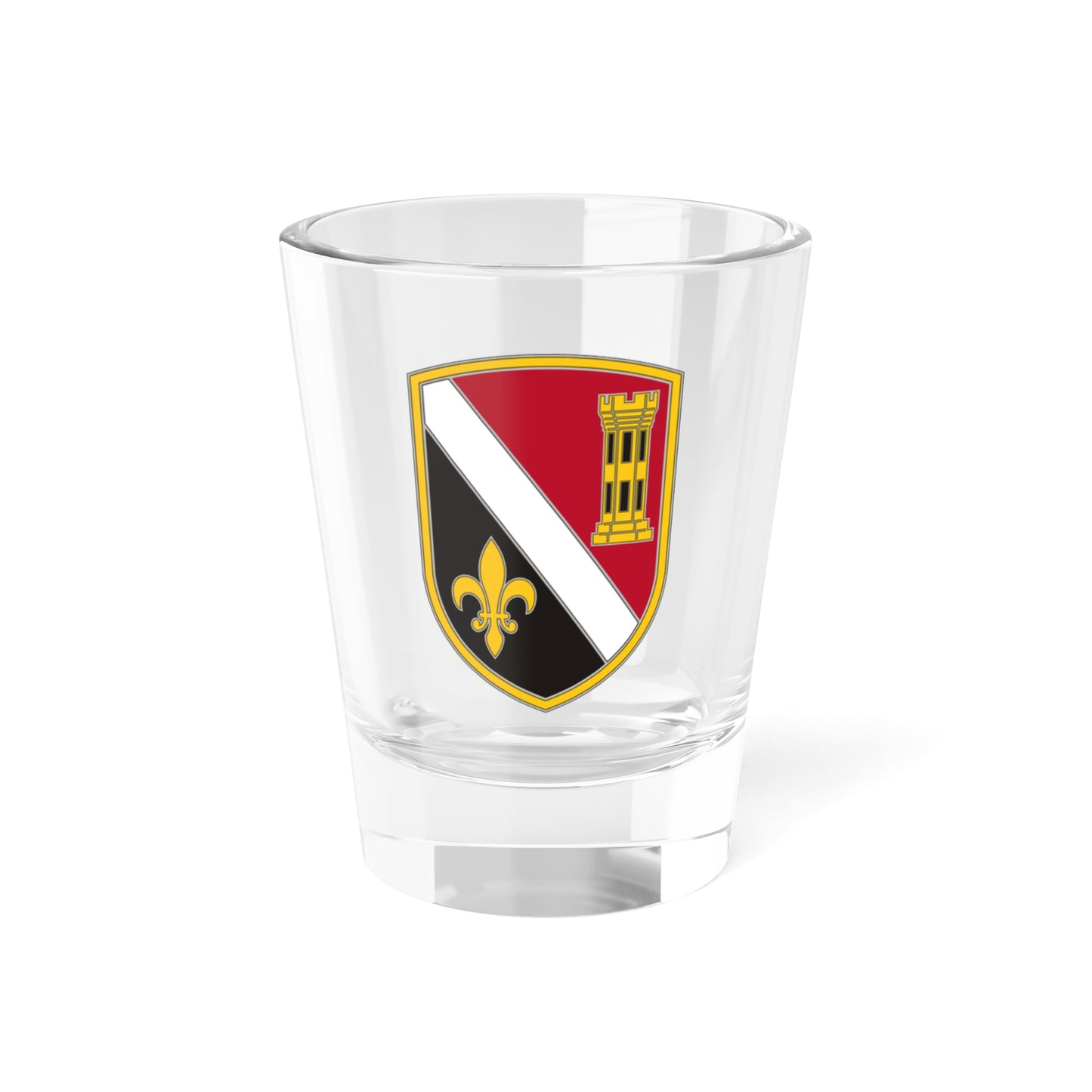 Verre à liqueur de la 225e Brigade du génie (armée américaine) 1,5 oz