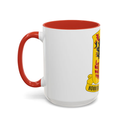 81 Airborne Antiaircraft Artillery Battalion (U.S. Army) Accent Coffee Mug