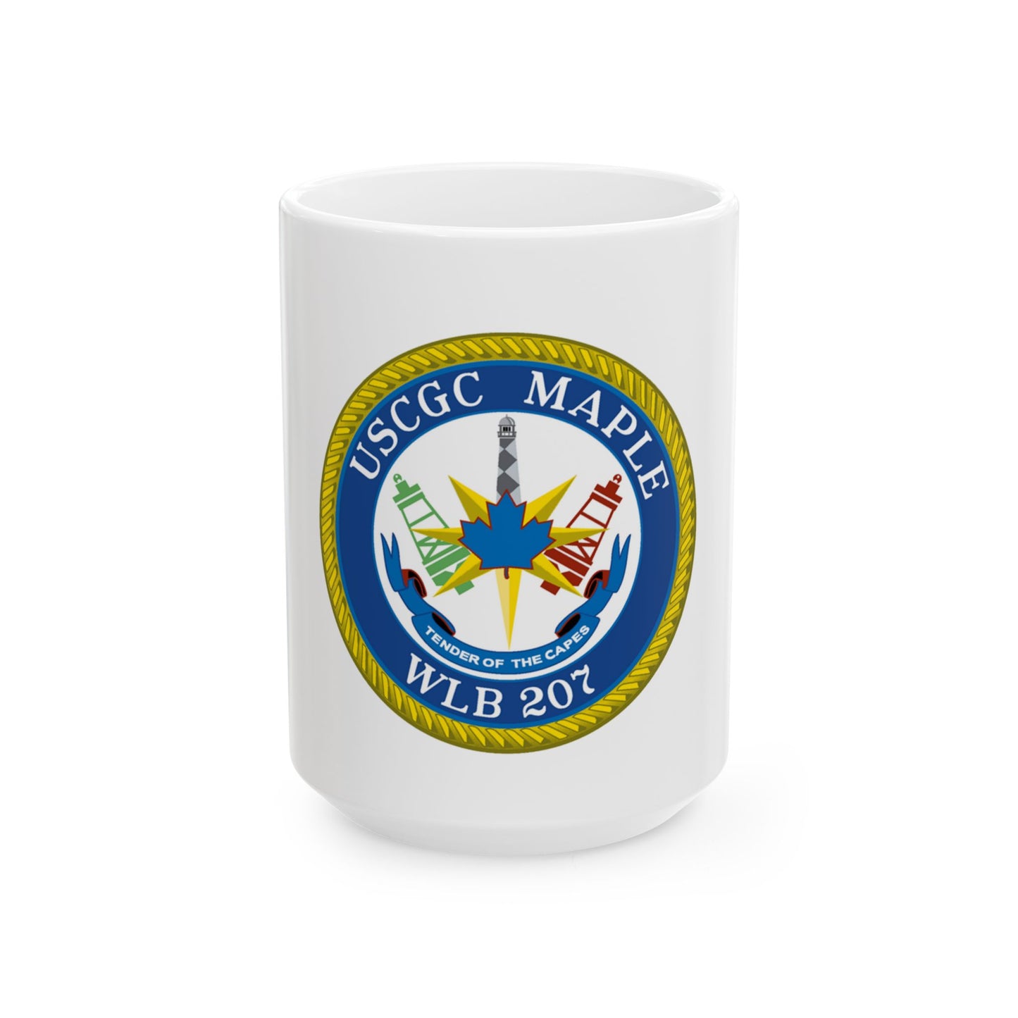 USCGC Maple WLB 207 (U.S. Coast Guard) White Coffee Mug