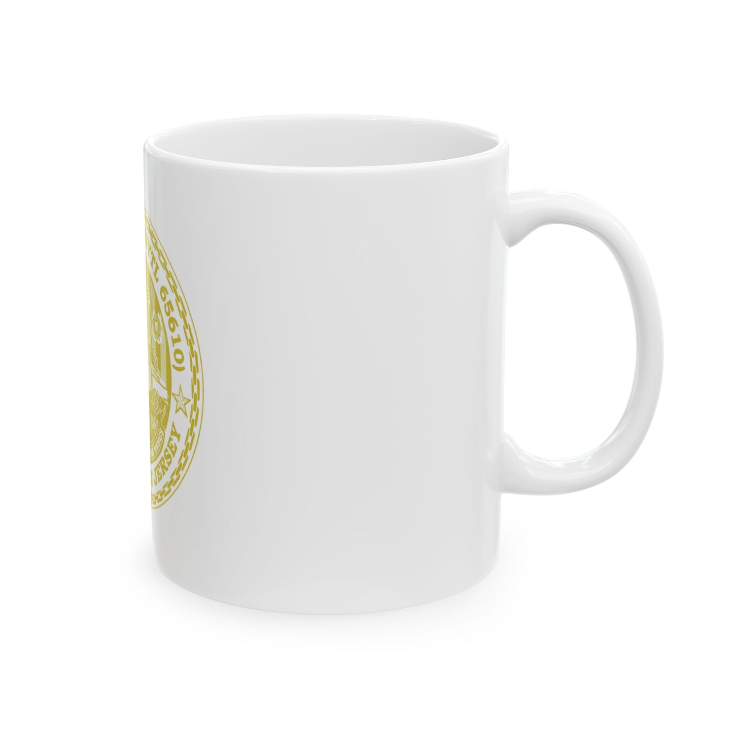 USCG Hawser WYTL 65610 Sim Gold (U.S. Coast Guard) White Coffee Mug