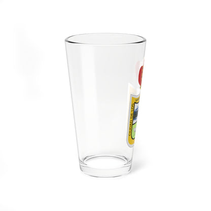 Coat of arms of Valledupar (Colombia) (Coat of Arms) Pint Glass 16oz