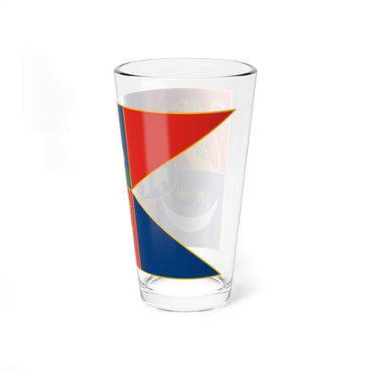 Flag of Zalaszanto (Hungary) Pint Glass 16oz