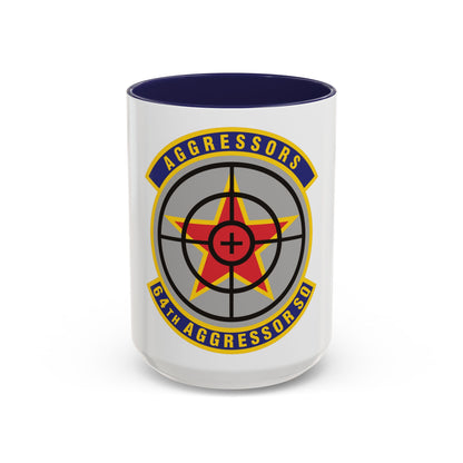 64th Aggressor Squadron (U.S. Air Force) Accent Coffee Mug