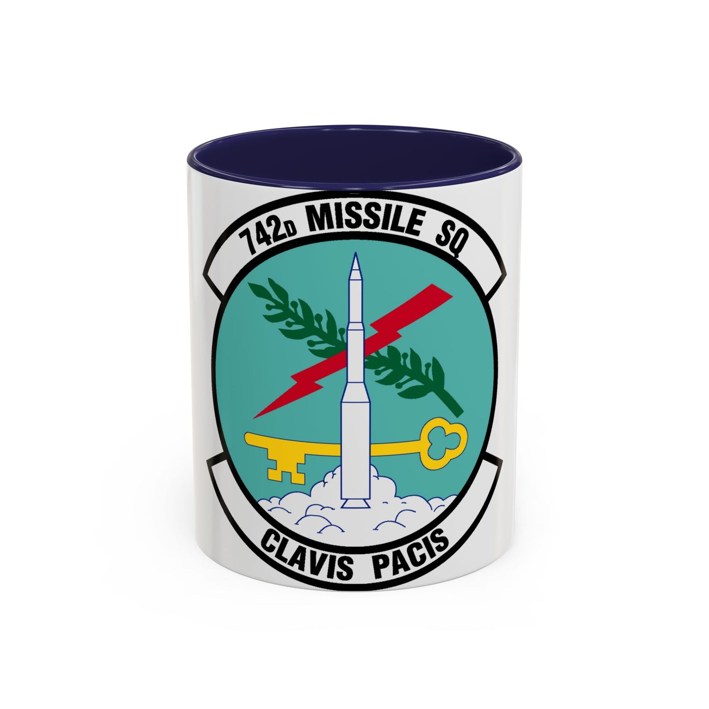 742 Missile Squadron AFGSC (U.S. Air Force) Accent Coffee Mug