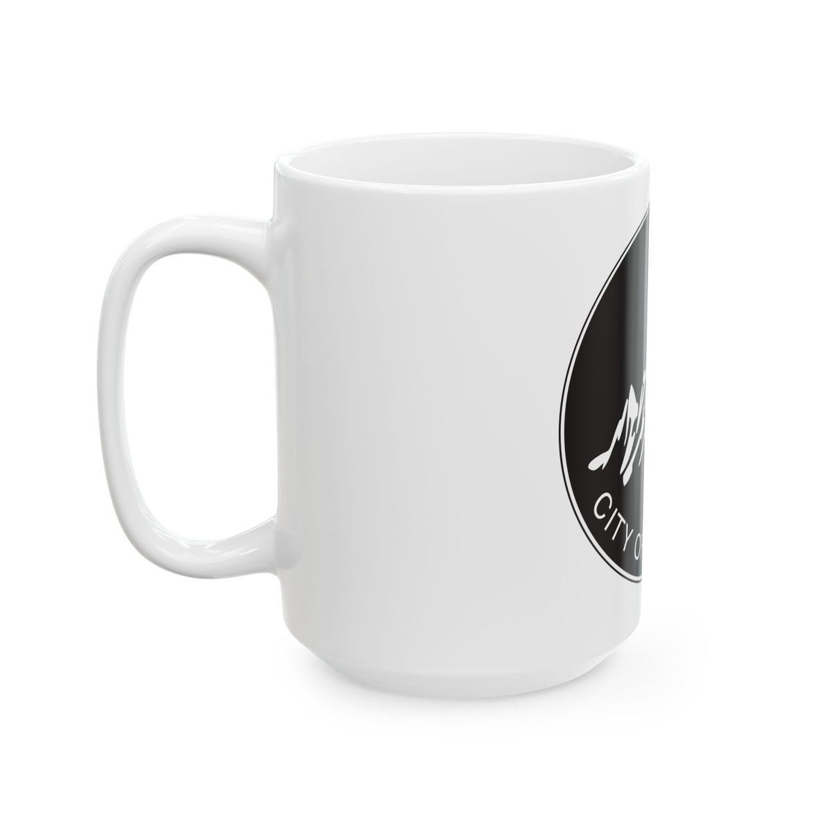 Seal of Boulder Colorado - White Coffee Mug