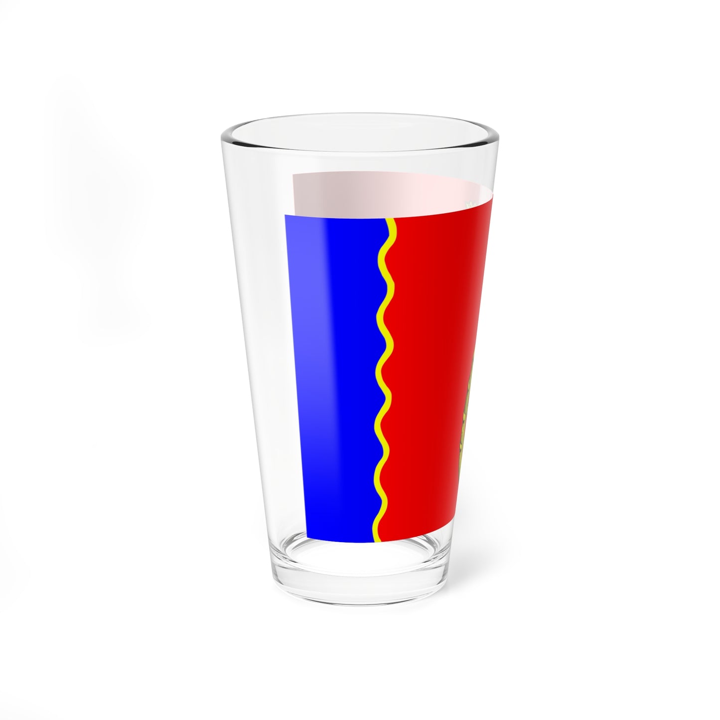 Flag Murino Leningrad oblast (Russia) Pint Glass 16oz