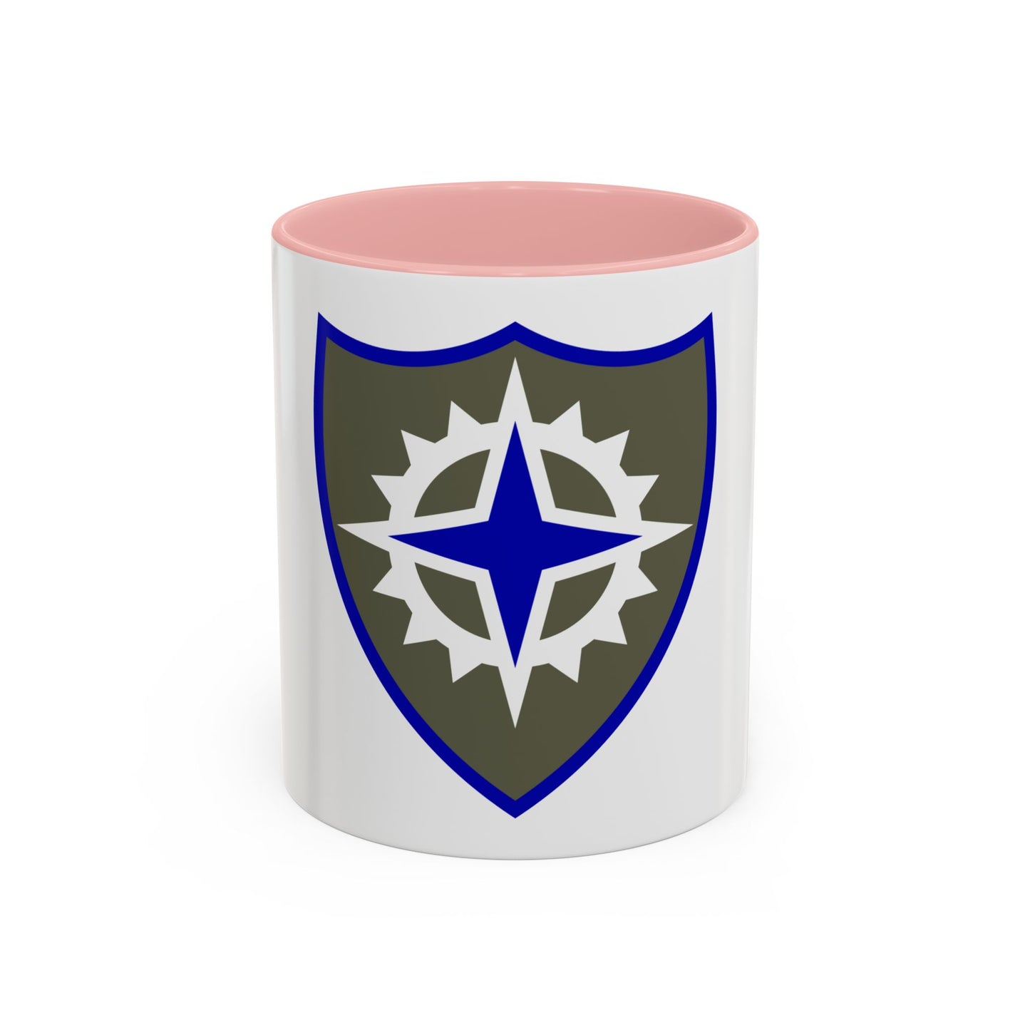XVI Corps (U.S. Army) Accent Coffee Mug