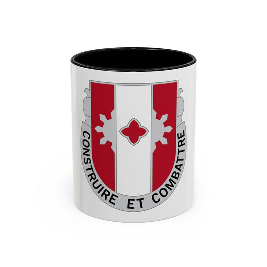 961 Engineer Battalion (U.S. Army) Accent Coffee Mug