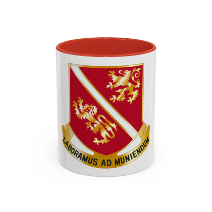 291 Engineer Battalion (U.S. Army) Accent Coffee Mug