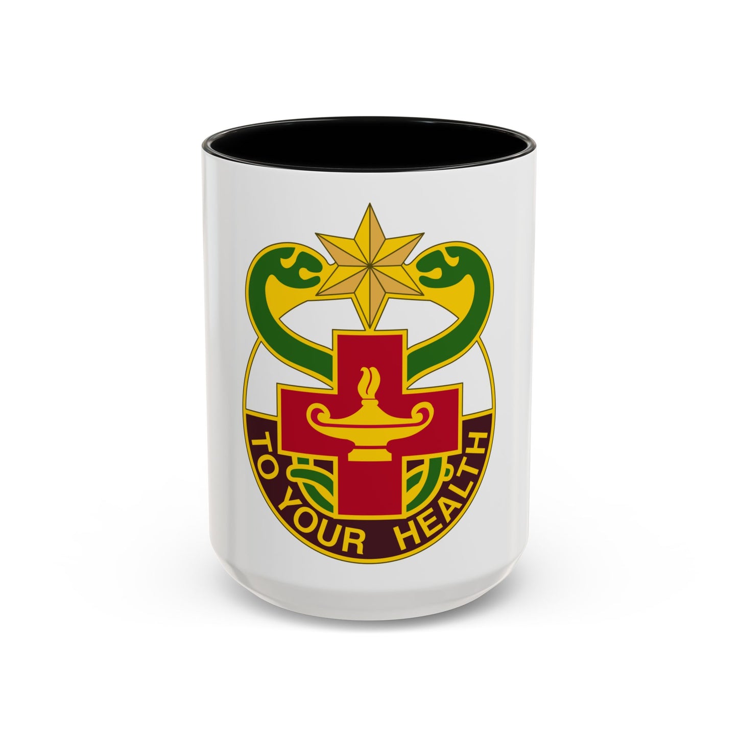 804 Medical Brigade 3 (U.S. Army) Accent Coffee Mug