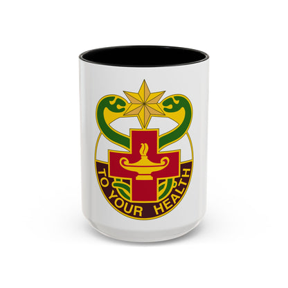 804 Medical Brigade 3 (U.S. Army) Accent Coffee Mug