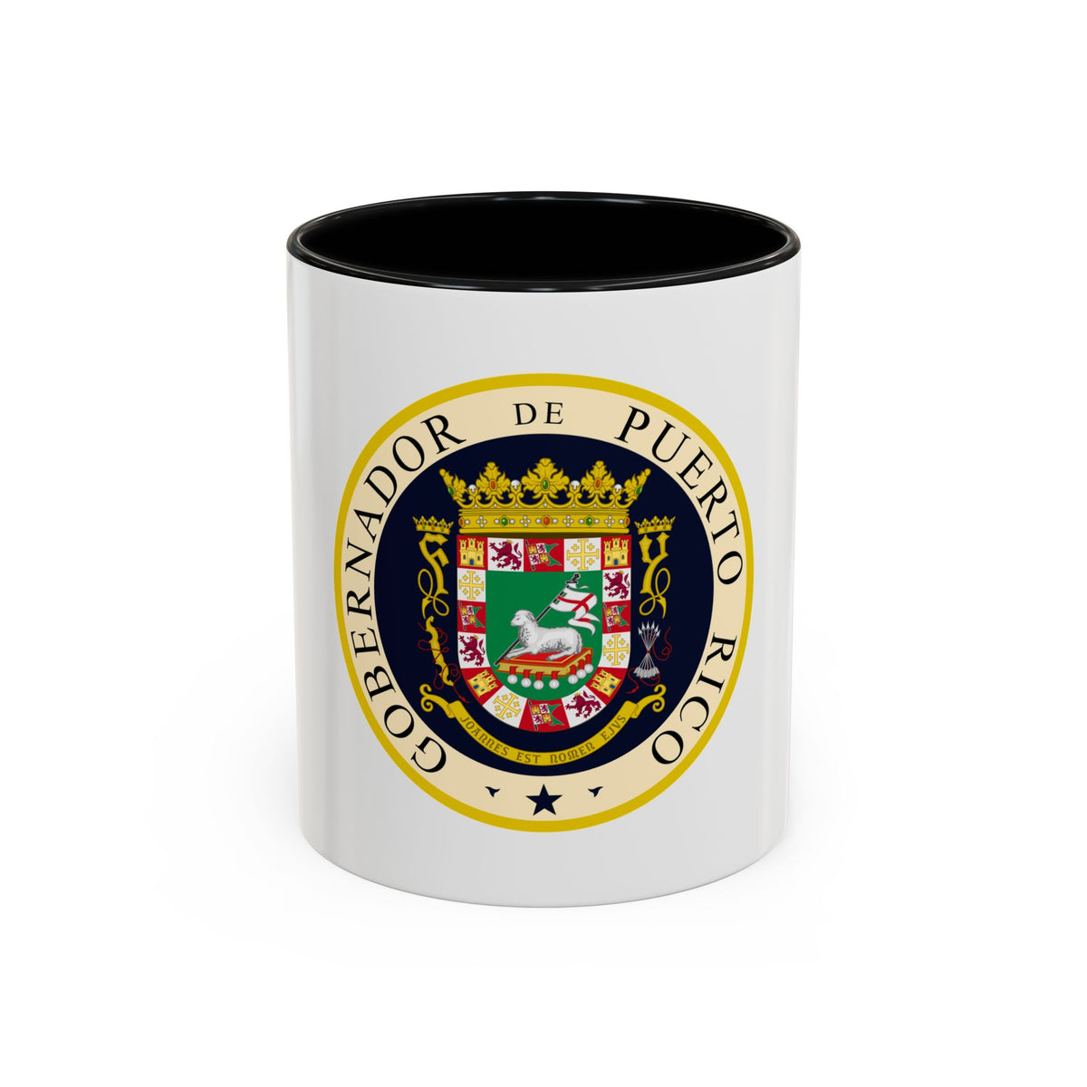 Seal of the Governor of Puerto Rico - Accent Coffee Mug