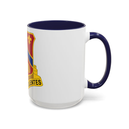 123 Engineer Battalion (U.S. Army) Accent Coffee Mug