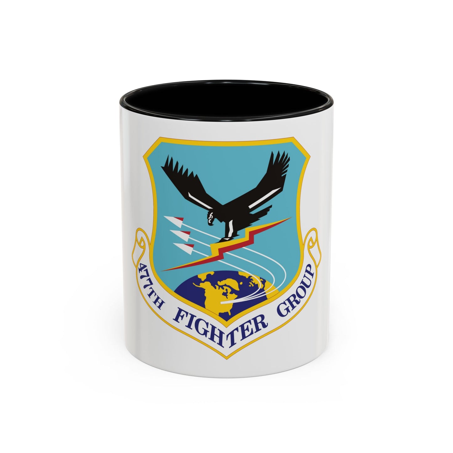 477th Fighter Group (U.S. Air Force) Accent Coffee Mug