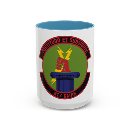 817th Global Mobility Readiness Squadron (U.S. Air Force) Accent Coffee Mug