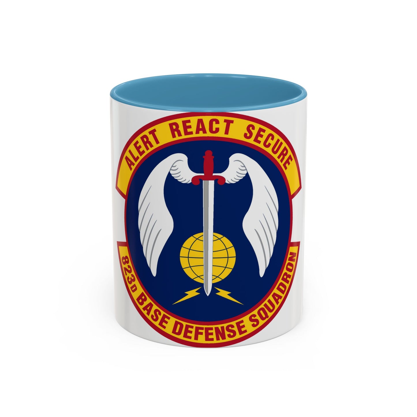 823 Base Defense Squadron ACC (U.S. Air Force) Accent Coffee Mug