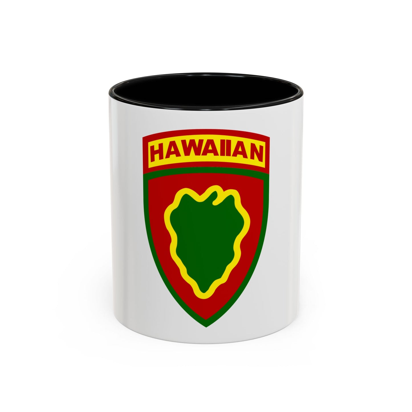 Hawaiian Division (U.S. Army) Accent Coffee Mug